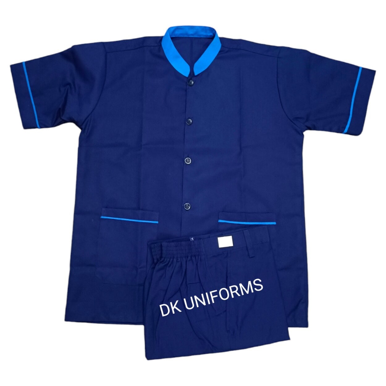 Kiosque cc × Laid.b Uniform Knit Blue Housekeeping uniform in Delhi at ₹ 550 / Unit by Unika Vesture