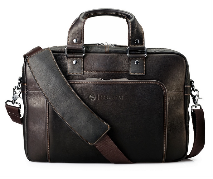 HP Elite T9H72AA Top Load Colombian Leather Laptop Bag in Mumbai