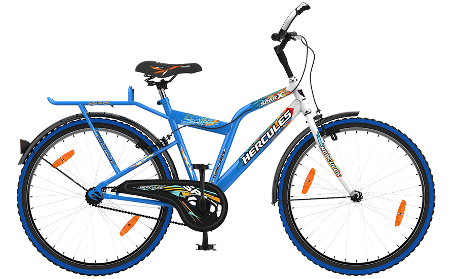 Hercules sparx-rf Bicycle 26T CelestialBlue with Ivory White in