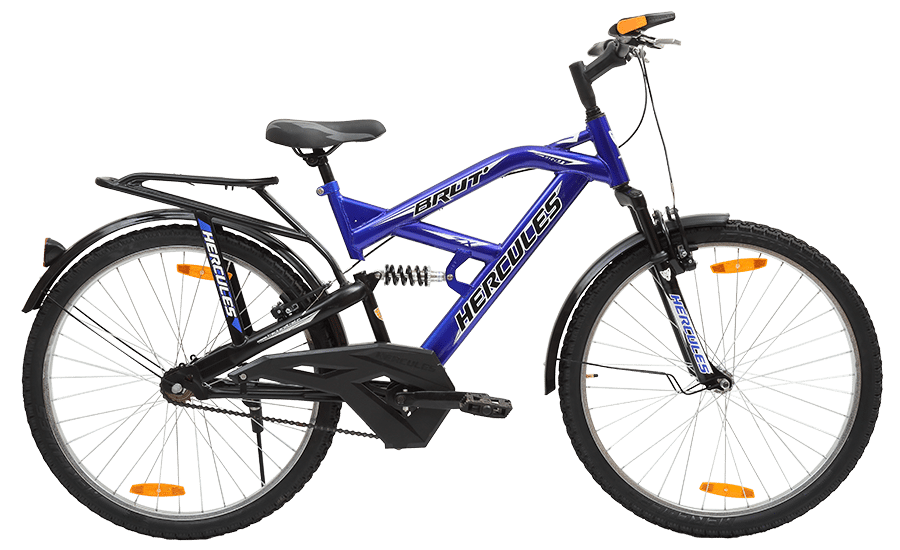 バイシクル Hercules atom-zx Bicycle 26T Black with Gleaming Silver in