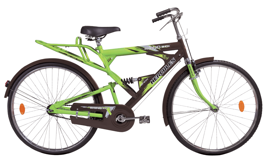 Hercules rhino-shox Bicycle 26T Green in Chennai at ₹ 5,414