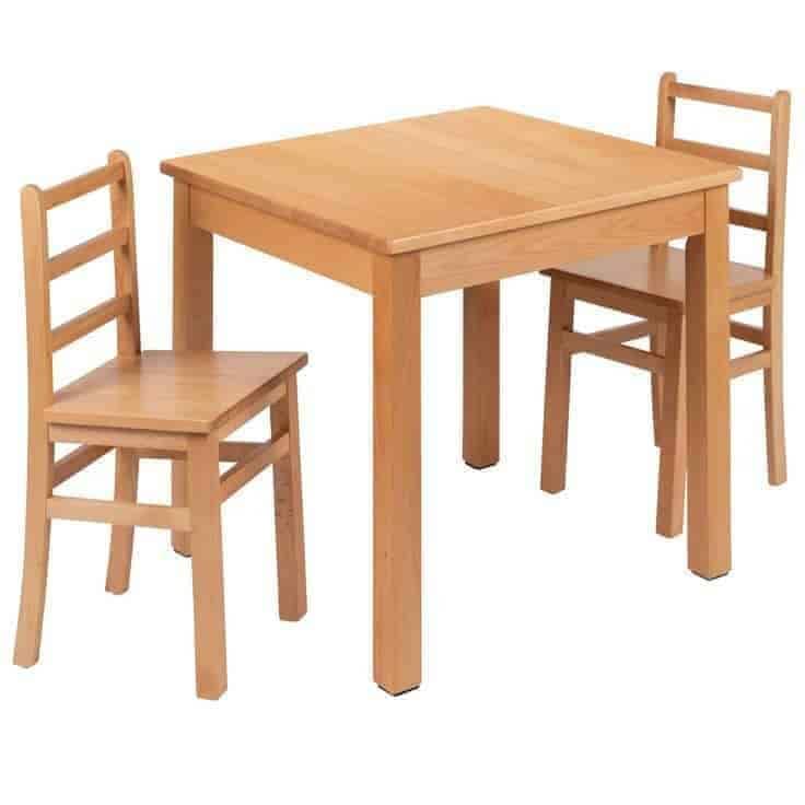 Wooden School Table Chair Set in Allahabad at ₹ 7,000 ₹ 15,000