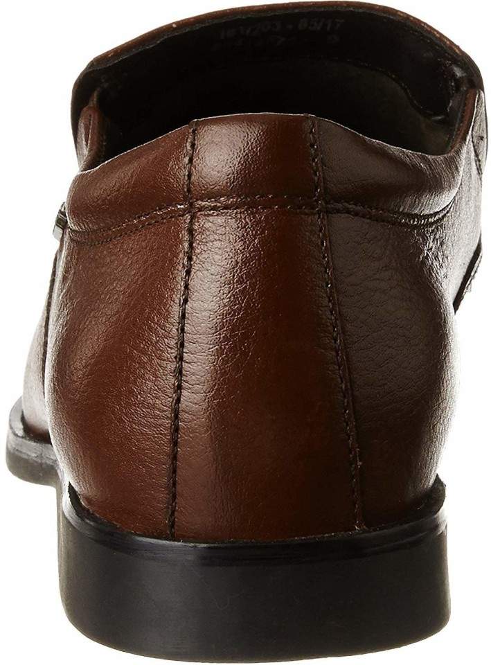 Hush Puppies Men'S Aaron Plain Slip On Leather Slip On For Men