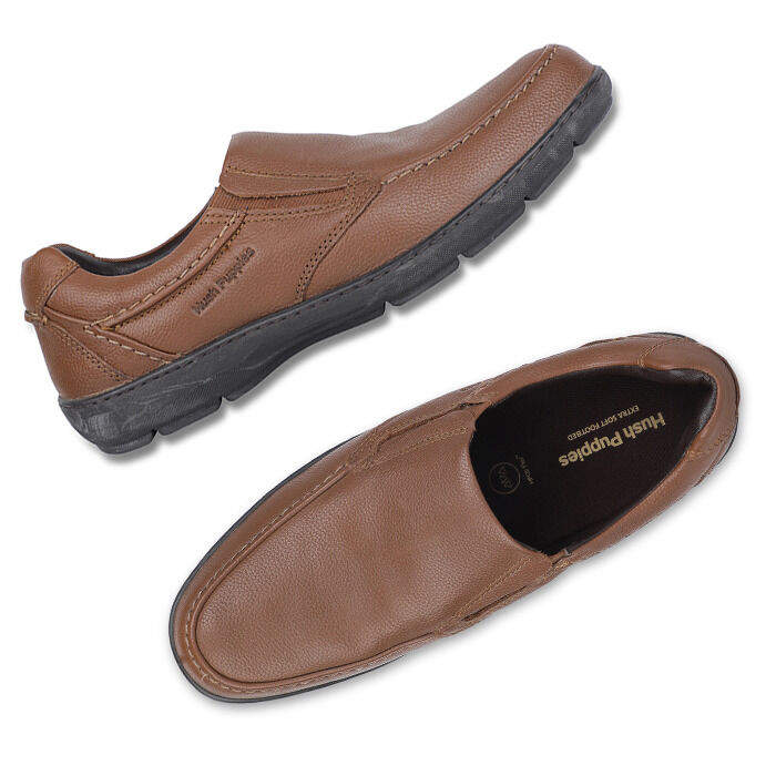 Hush Puppies Brown Formal Shoes For Men, 8543714 in Delhi at