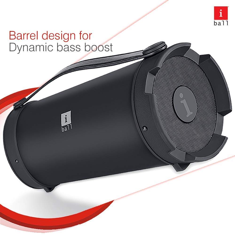 Iball Karaoke Barrel Iball Bluetooth Speaker With Fm Radio IBall