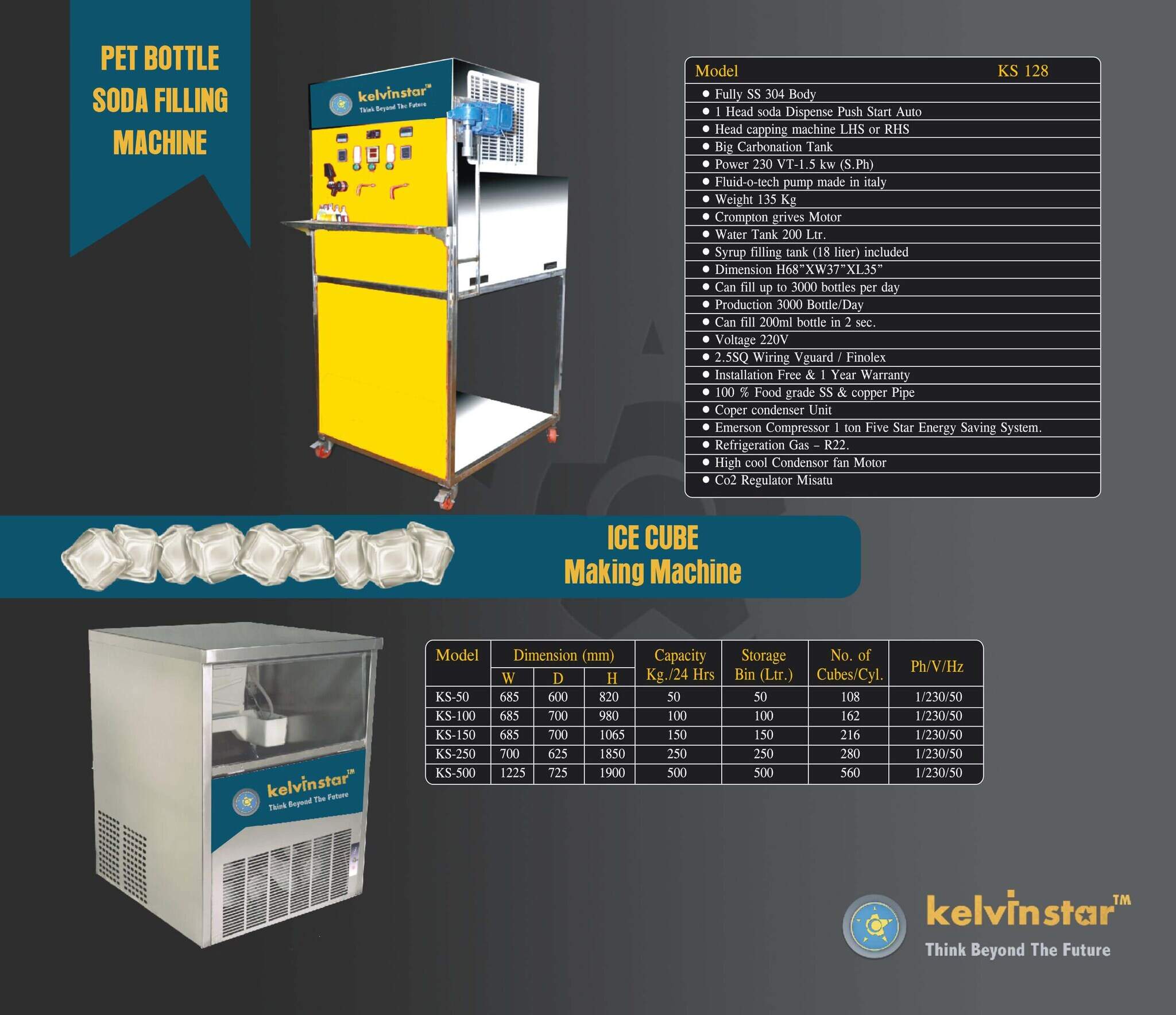 kelvinstar ice cream machine