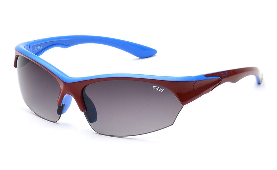 Idee Y578 Kids Full Rim Square Semi Rimless Sunglasses (C2) in