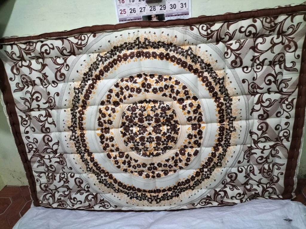 Ilavam Panju/Silk Cotton Mattress King Size Jaipuri Design in