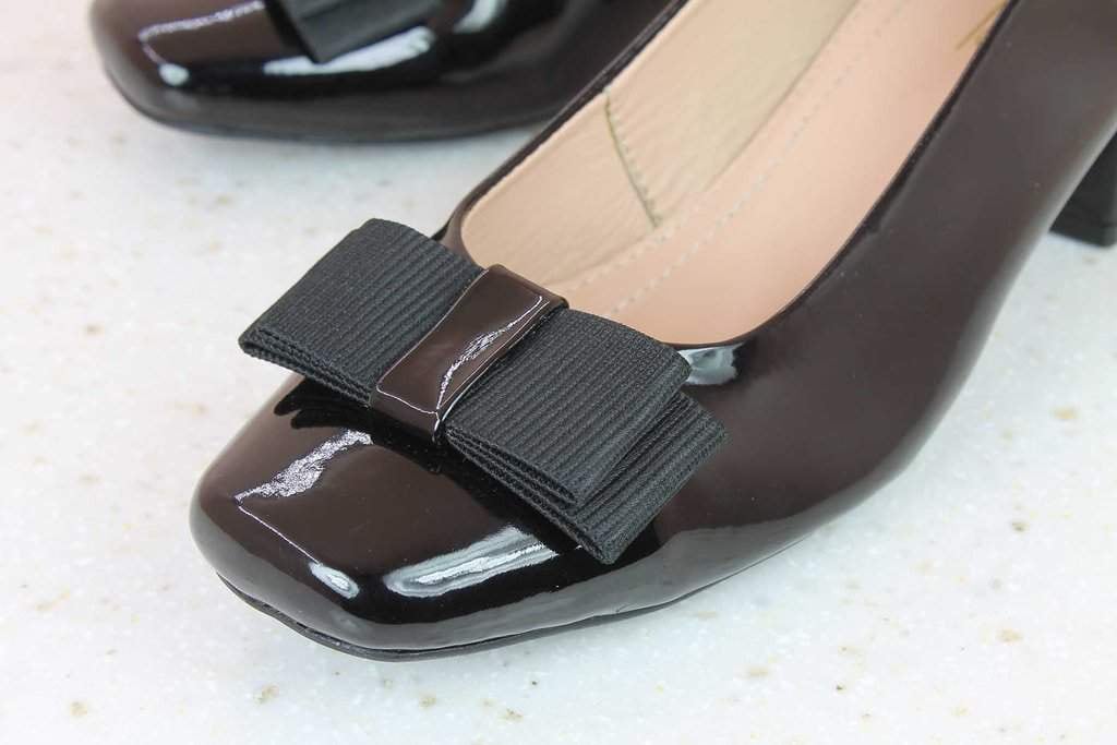 Court Formals Small Heel Shoes (Black, 10) in Delhi at