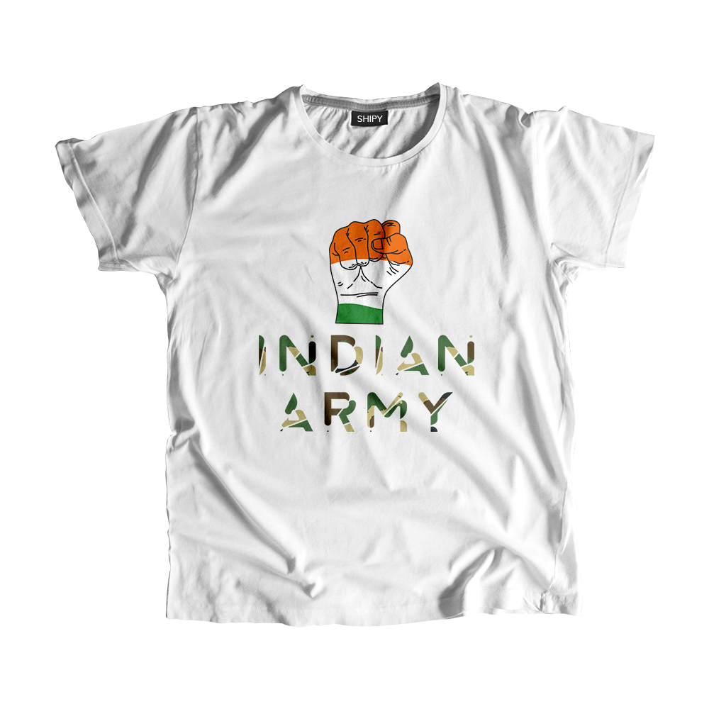 Indian Army Printed Tshirt in Delhi at ₹ 550 Pieces (MOQ:1