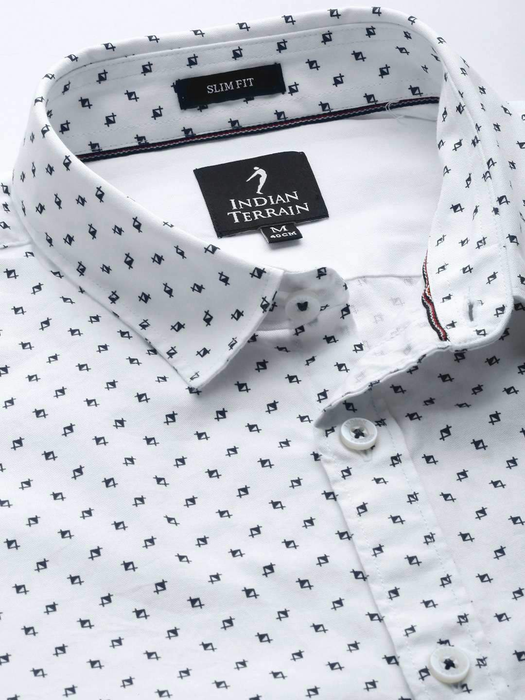 Indian Terrain ITMSH02074WHITELS Mens 