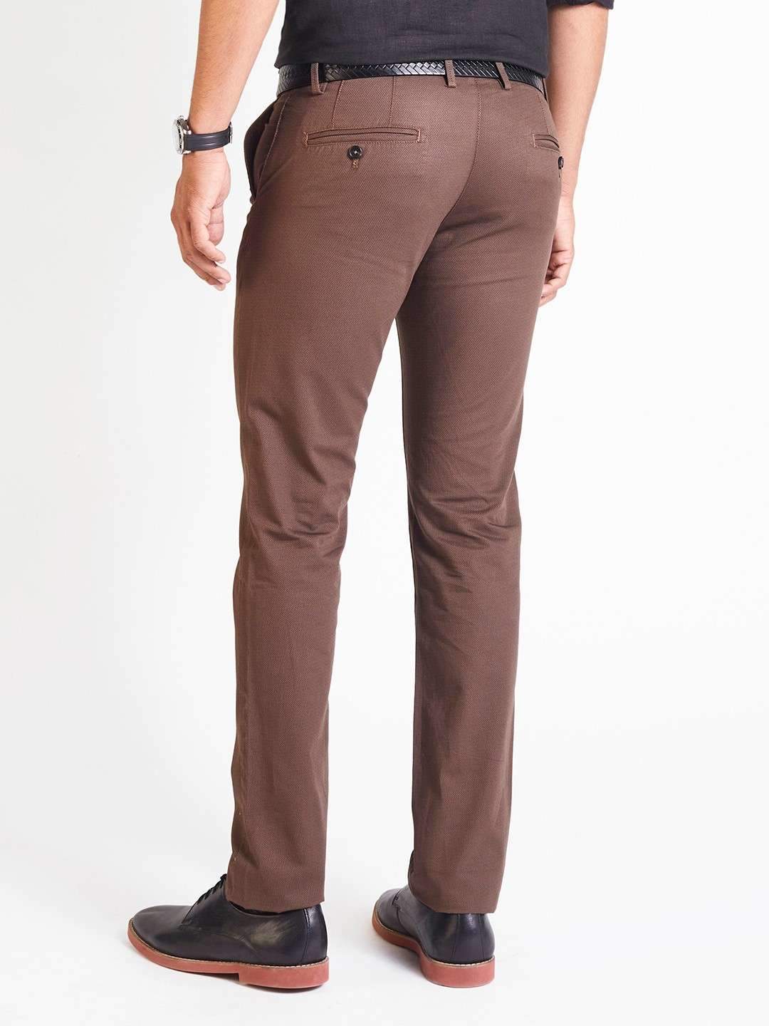 Indian Terrain ITMTR00586CHOCO Mens 