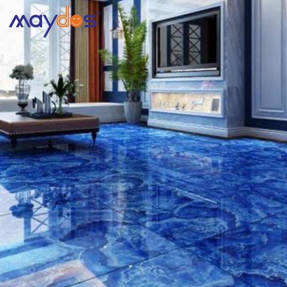 Floor Indigo Tile Coat Color Indigo Floor Paint In