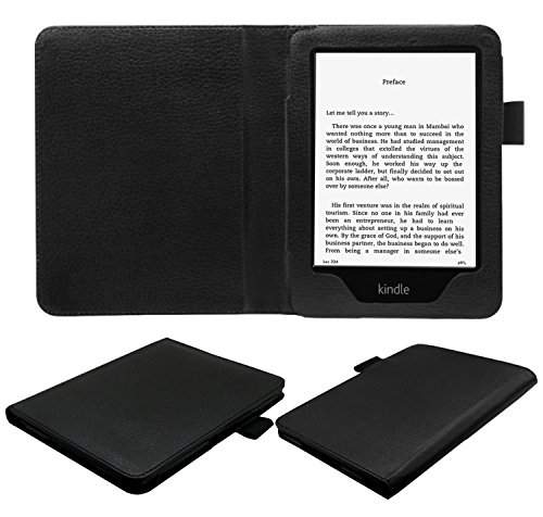 Buy Indismack Executive Leather Flip Case For Kindle 6 Paperwhite Ebook Reader Tablet Flap Cover Black Color Features Price Reviews Online In India Justdial