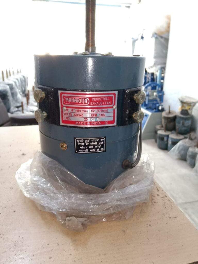 Industrial Exhaust Fan Motor in Delhi at ₹ 800 ₹ 16,000 Pc