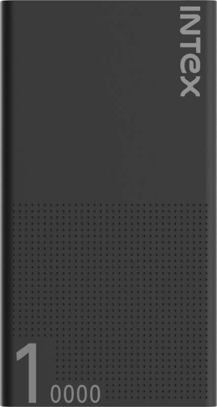 INTEX 10000 mAh Power Bank (IT-PB10K Poly-01)(Black, Lithium