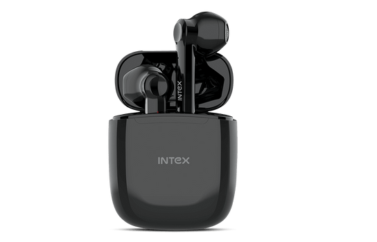 INTEX Air Studs Amaze Wireless Earbuds (Devil Black) in Delhi at - Main Image