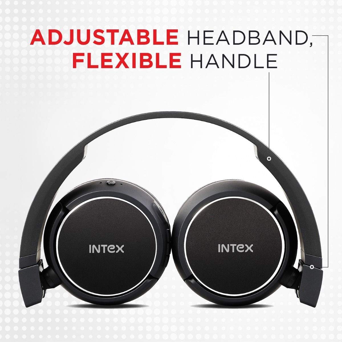 Intex ROAR 201 Wired Headphones with 