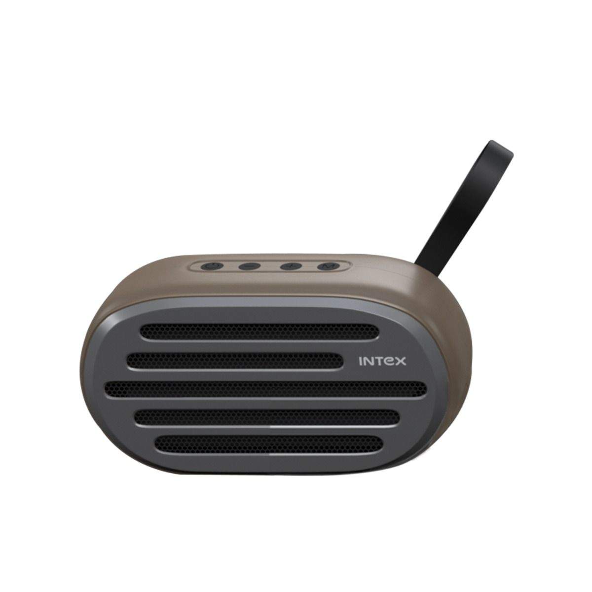 INTEX Beast 401 Wireless Mini Outdoor Speaker (Coffee Brown) in
