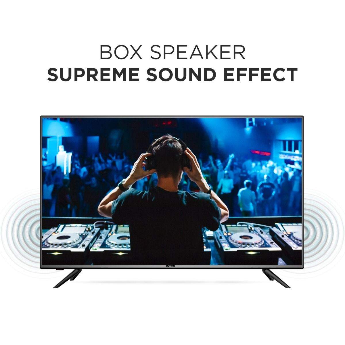 INTEX LED-SF4307 109cm (43in) Full HD Display, Smart Cloud TV