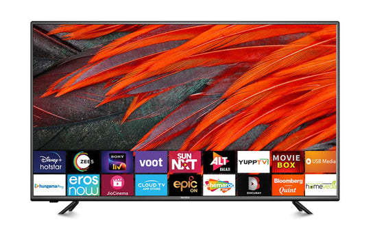 INTEX LED-Sh4033 98 cm Full HD Smart Android LED TV Black in