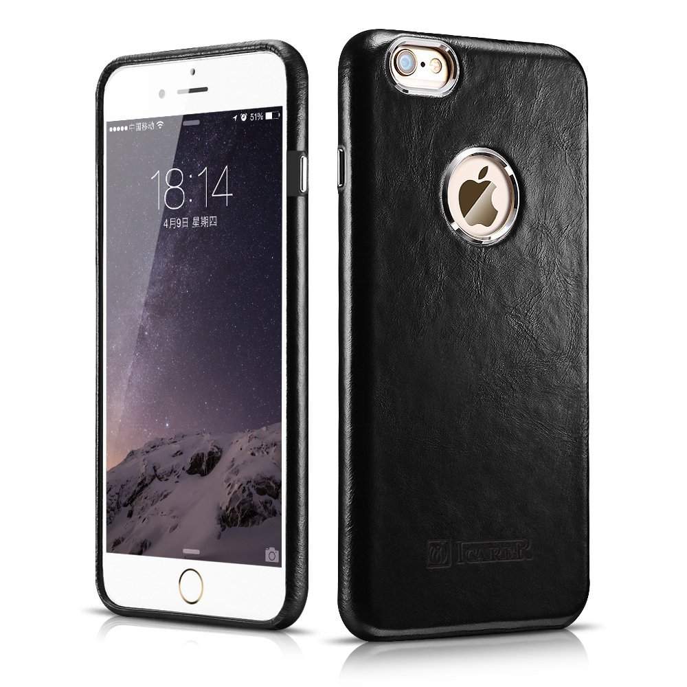 Iphone 6 Plus 6s Plus Case Icarercase Vintage Classic Series Luxury Premium Genuine Real Leather Case