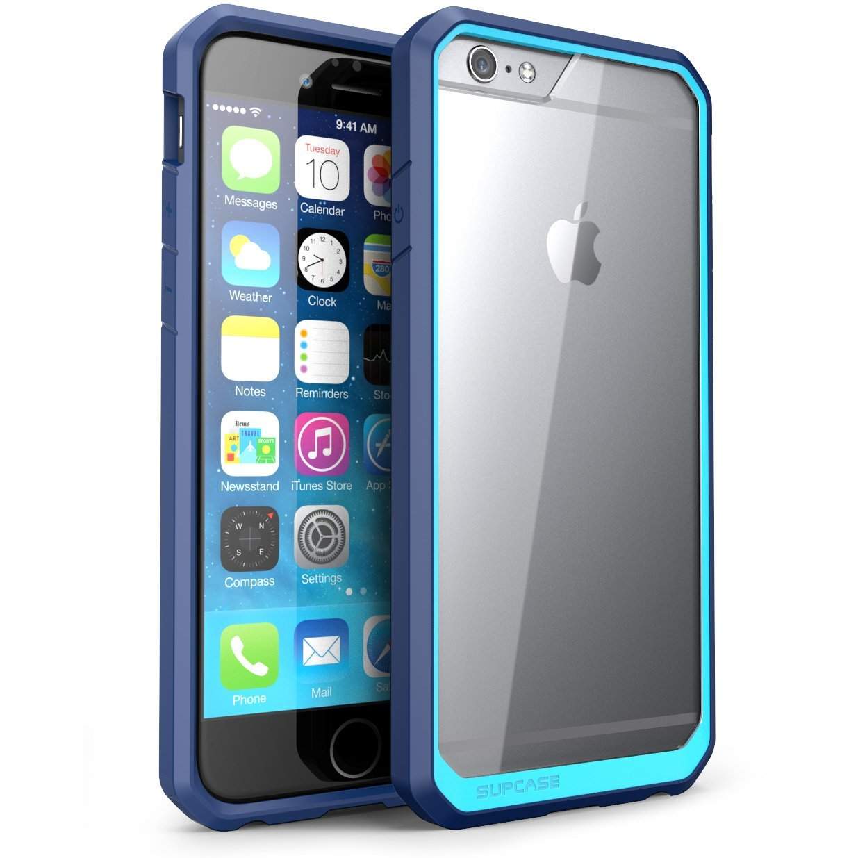 Buy Iphone 6s Plus Case Supcase Also Fit Apple Iphone 6 Plus Case Unicorn Beetle Clear Hybrid Protective Bumper Case Clear Blue Black Features Price Reviews Online In India Justdial