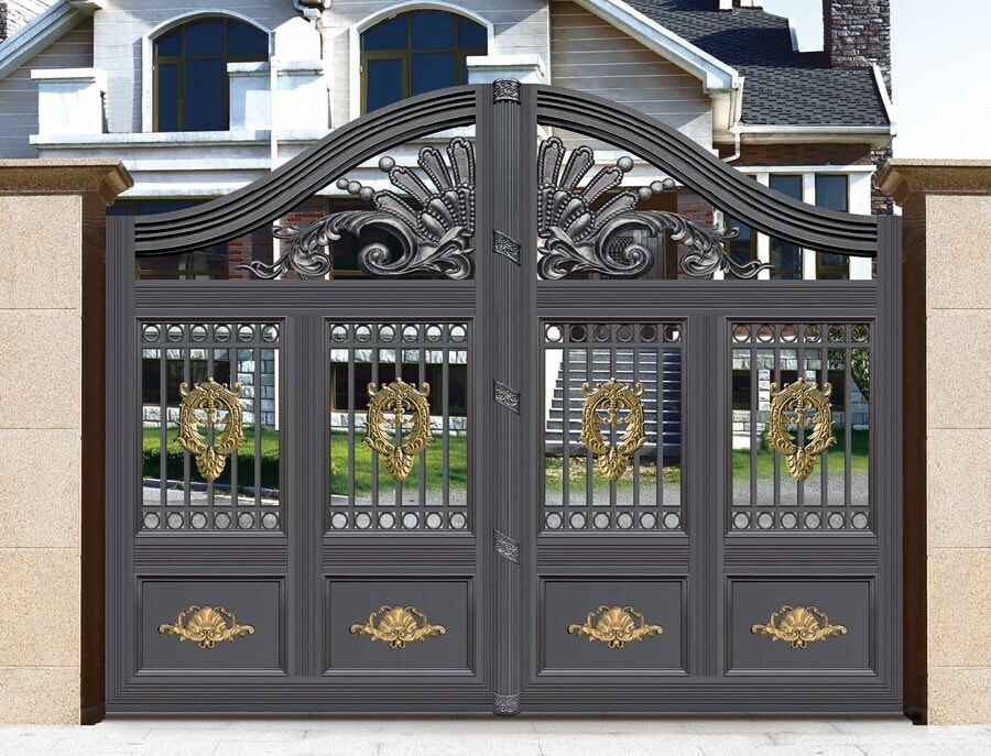 Iron Swing Compound Wall Gate in Siwan at ₹ 75 Kg by Jagdamba