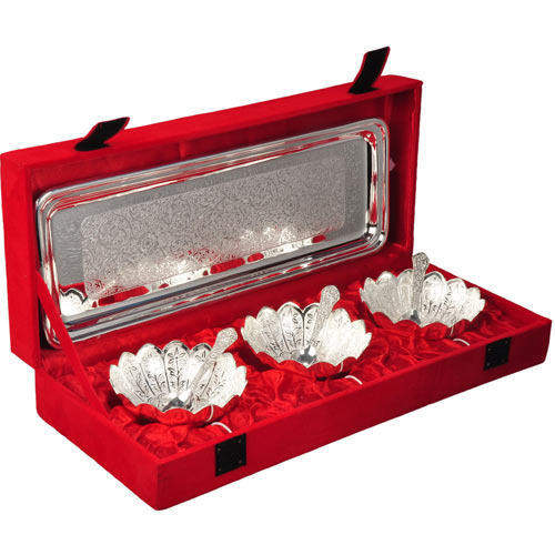 JAIPUR ACE Royal Gifts Silver Plated Brass Bowl in Jaipur at
