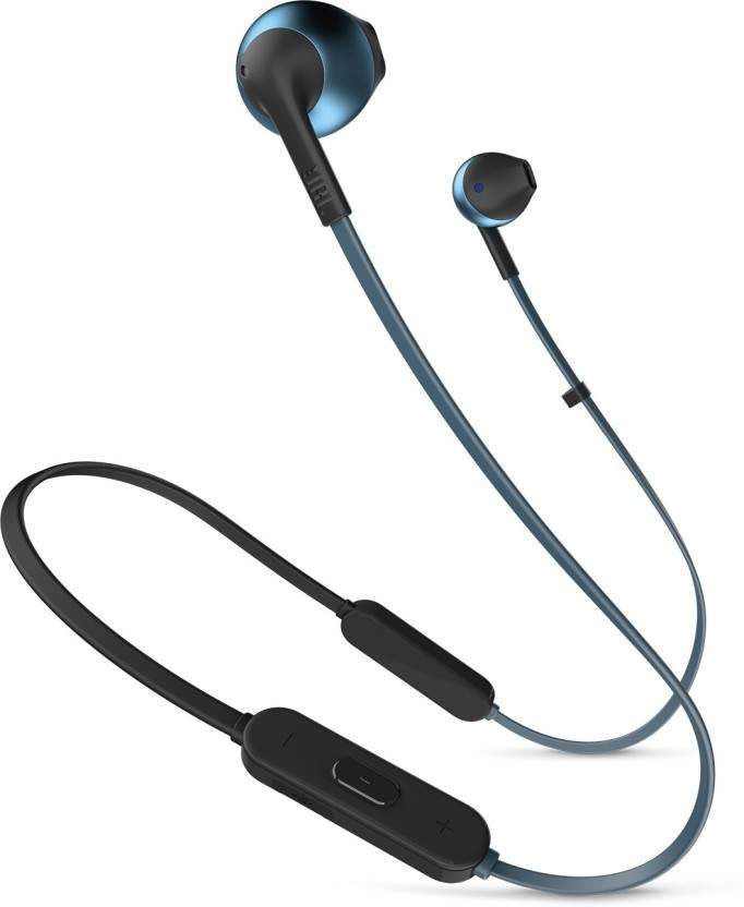 JBL T205BT In Ear Bluetooth Headset with Mic (Blue) in Delhi at