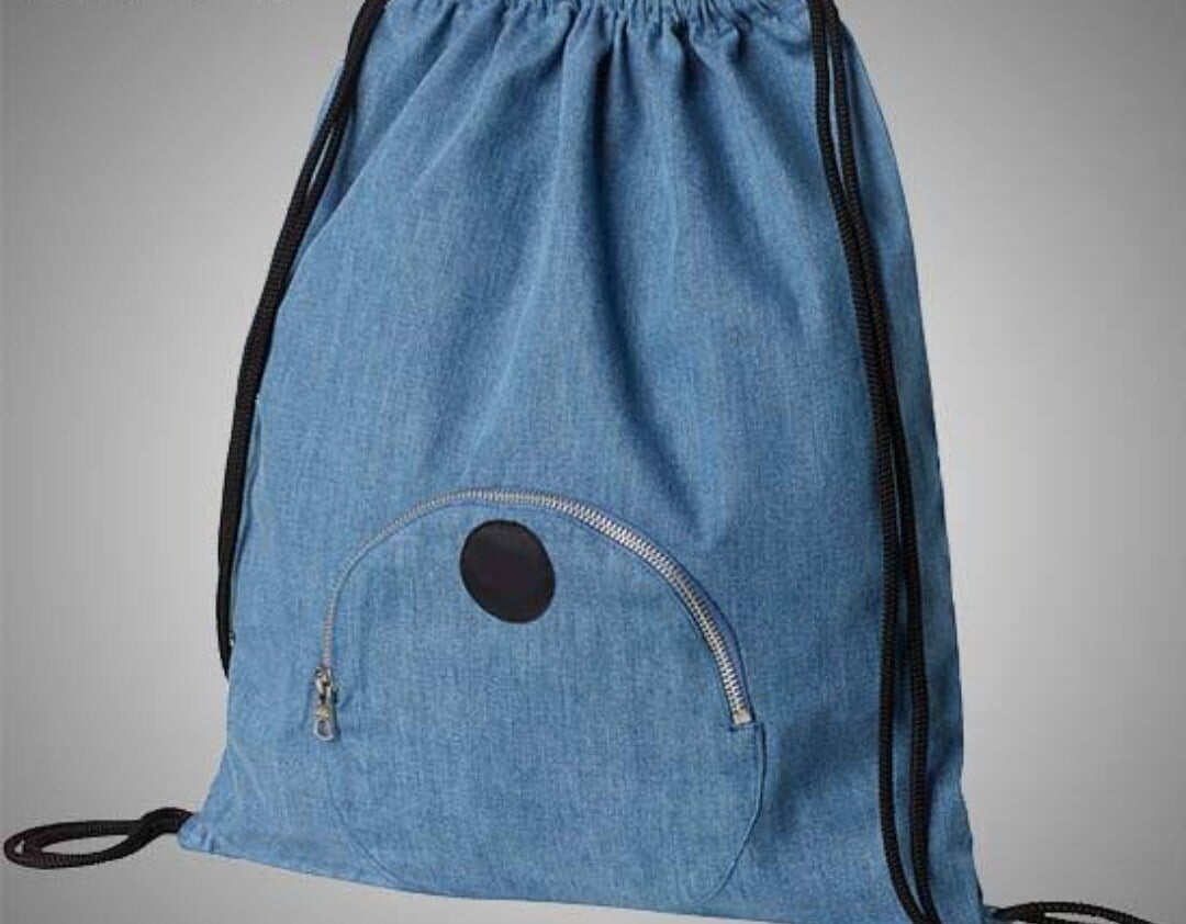 Jeans Drawstring Bags Blue In Colour in Mumbai at ₹ 60 pieces