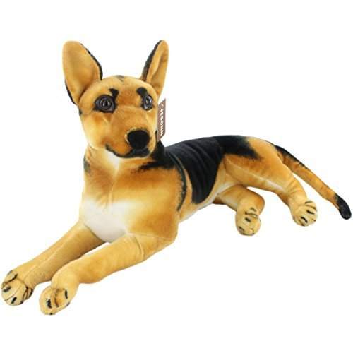 Buy Jesonn Big Realistic Stuffed Animals Dog Shepherd Toys Plush 18 9 Or 48 Cm 1 Pc Features Price Reviews Online In India Justdial