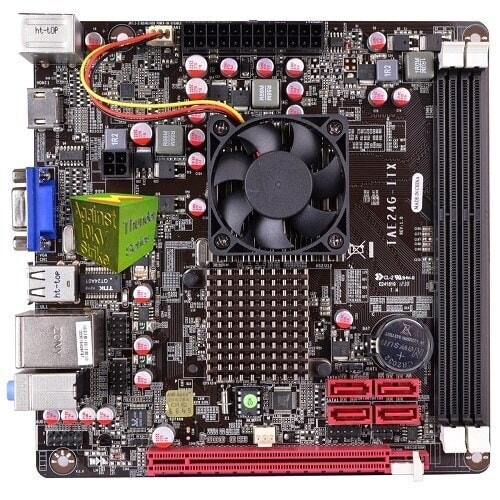 Jetway TAE24G-ITX AMD Hudson D1 Mini-ITX Motherboard w/Embedded