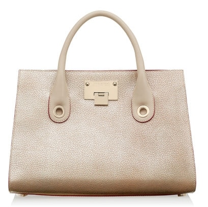 JIMMY CHOO Riley M Cross Body Bag Champagne [RILEYMMGI] in Hissar 