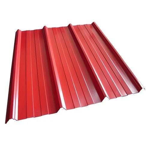 Jindal Galvanized Iron Profile Roofing Sheet (Red) in Narasaraopet