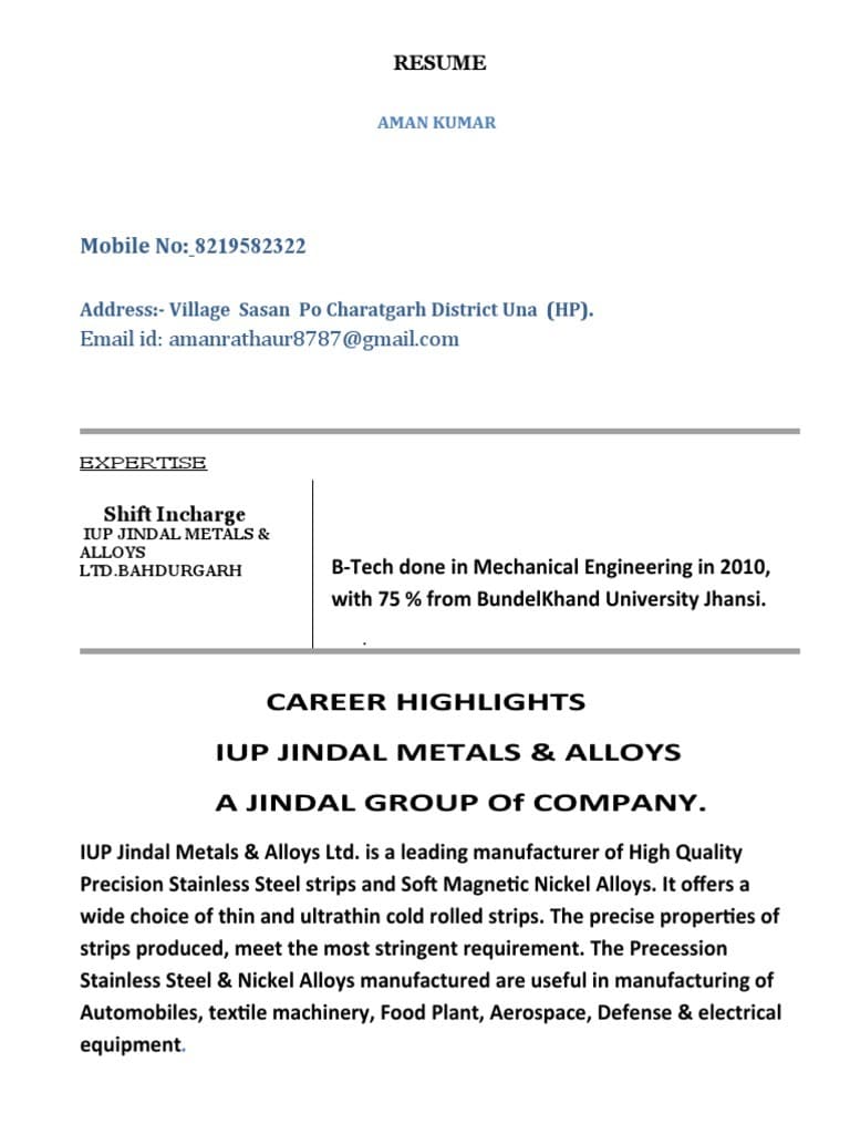 Jindal Stainless Steel Raw Material in Dandeli at ₹ 100 Pc (MOQ