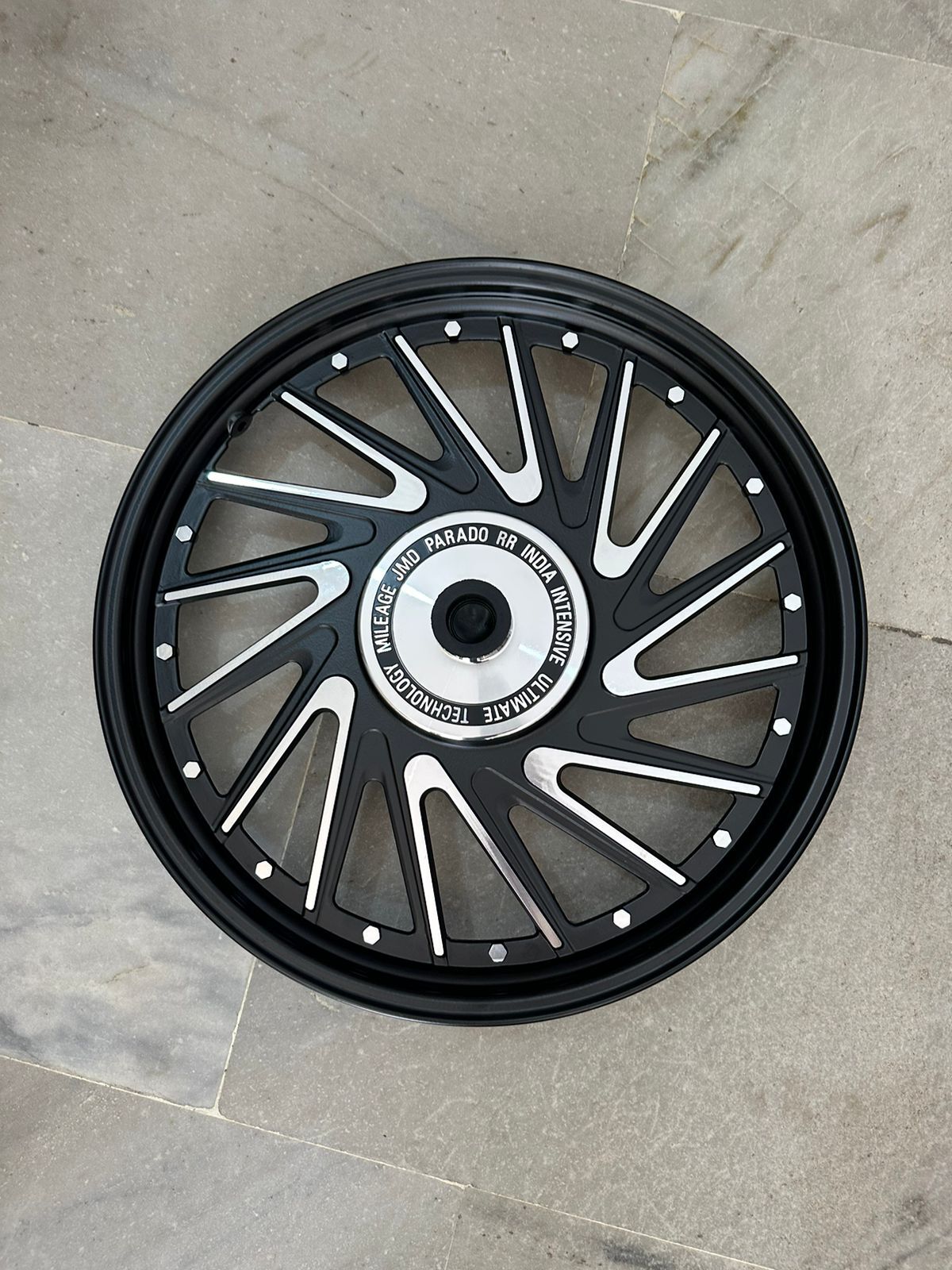 JMD Parado Royal Enfield 16 Spoke Bike Alloy Wheel 19 Inch in