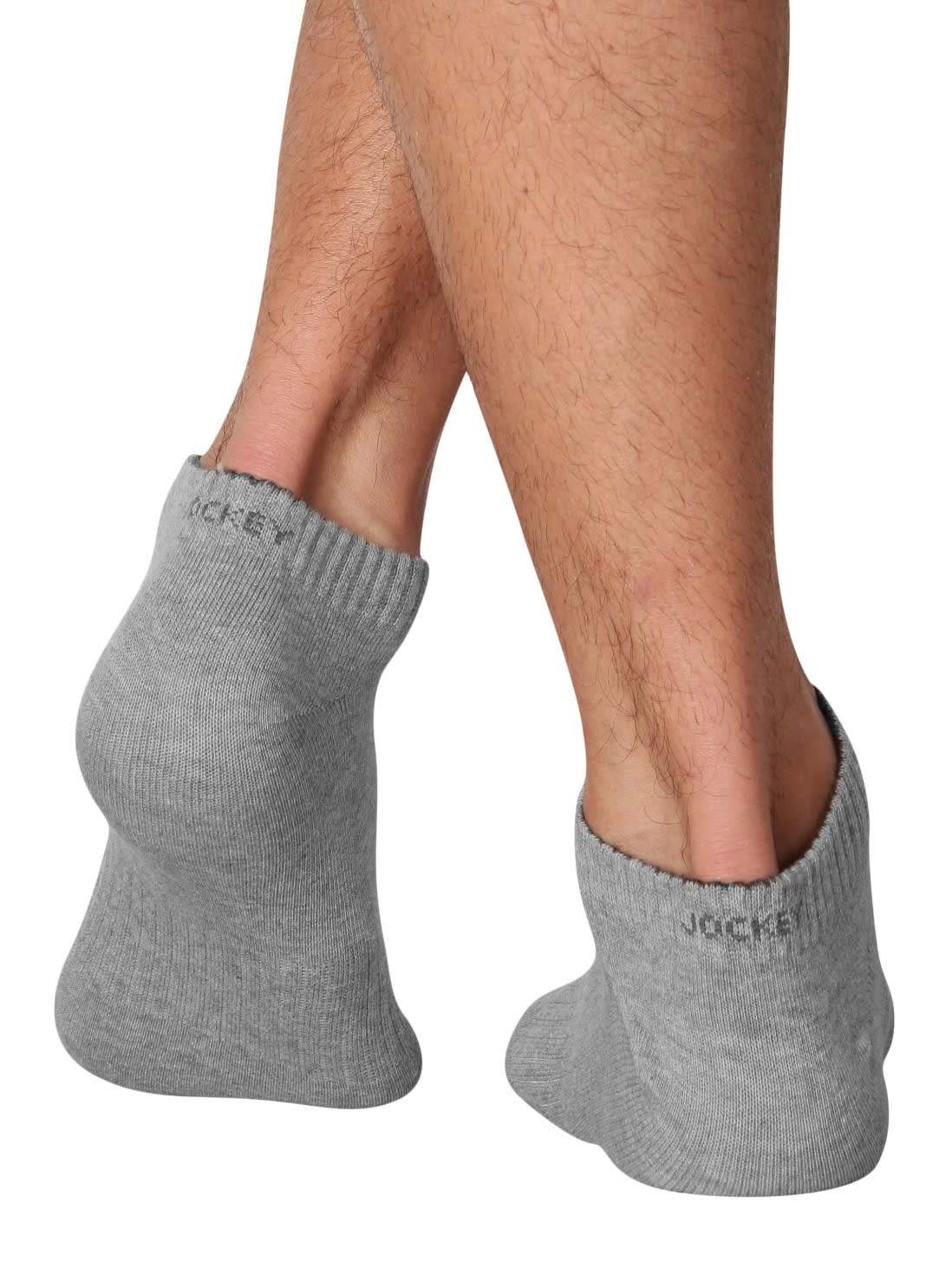 Jockey Grey Melange Crew Mens Socks in Mumbai at ₹ 121 ₹ 129