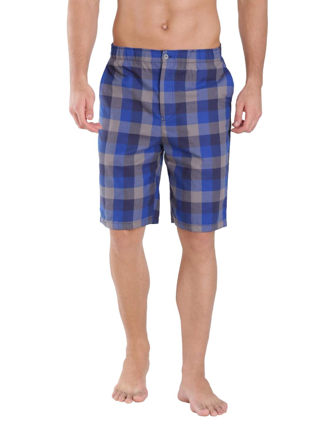 Jockey Cobalt Blue Checks Woven Bermuda XL in Idappadi at 775 799 by Mass Collections Men s Wear Justdial