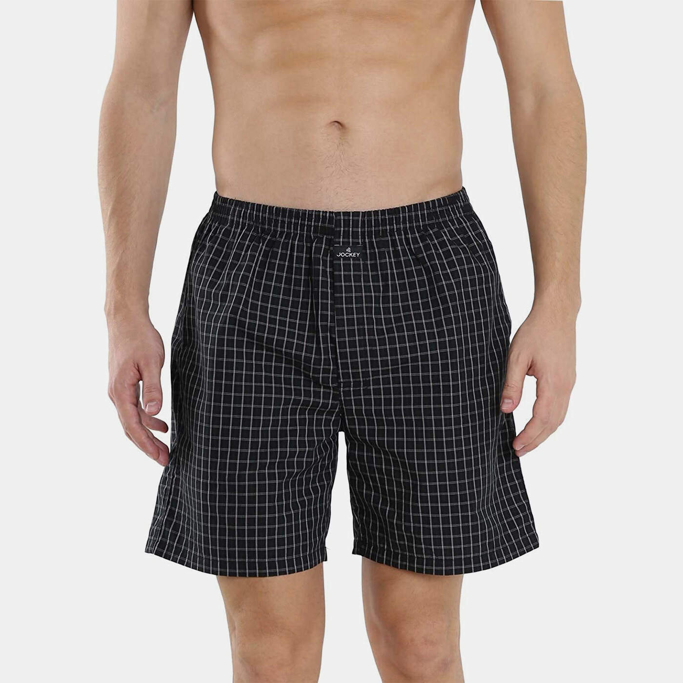 Jockey Cotton Boxers Red Blue Check Combo 9293 Pack Of For Men