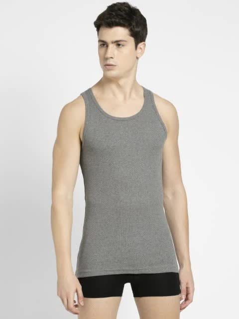 Jockey Elance Sleeveless Vest with Stay Fresh Treatment Pack of