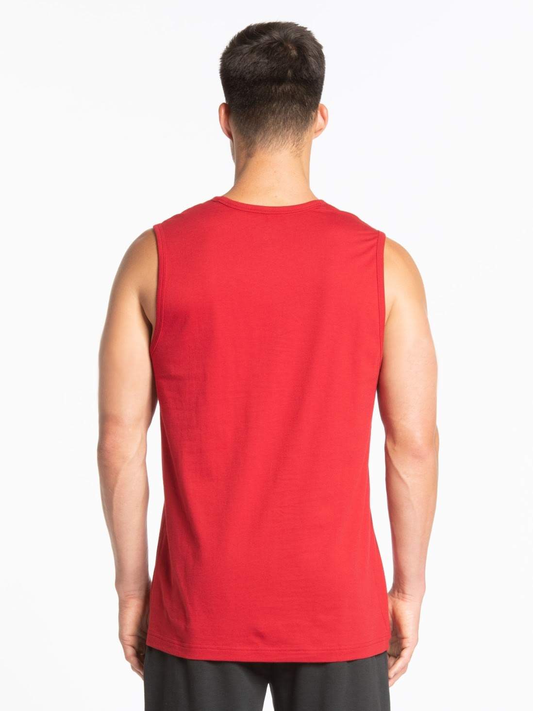 Jockey AM06 Printed Muscle Tee M (Shanghai Red) in Tirupur at