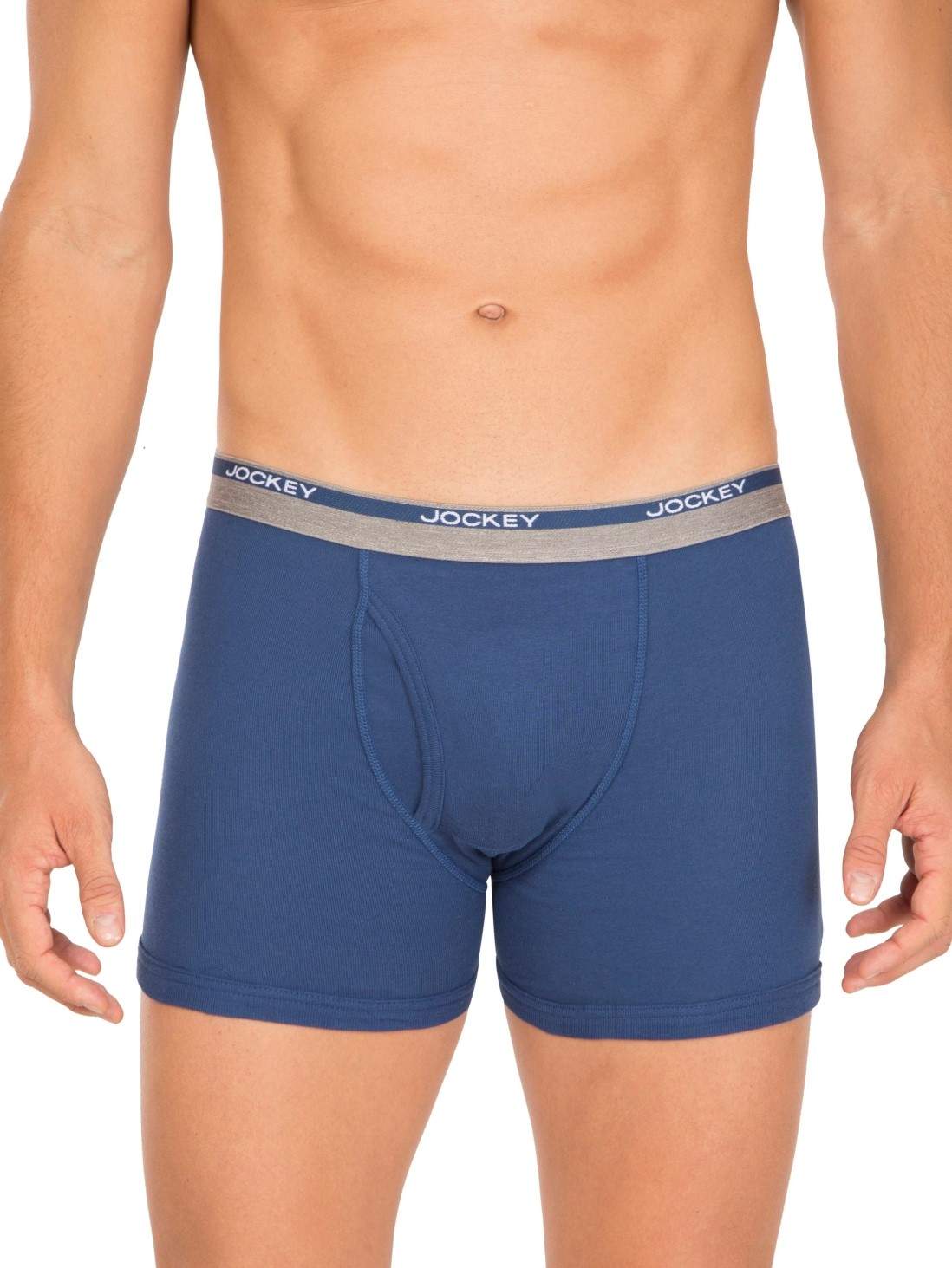 Jockey Classic Staynew Bonus Pack Boxer Briefs | 3-Pack + 1 Free, Full-Rise, XL (Waist 40-42) - View #5