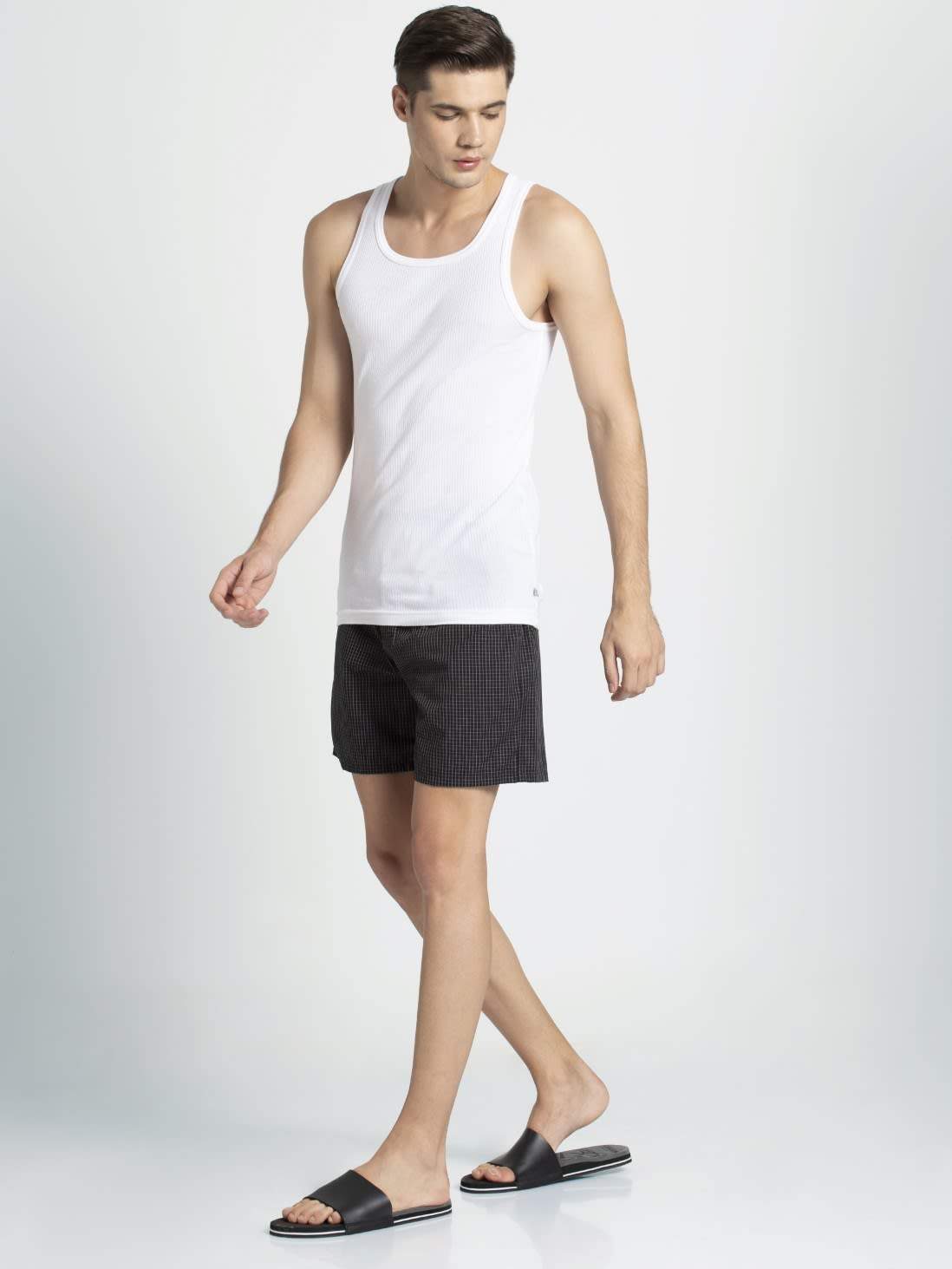 Jockey Black Check Combo0001 Boxer Short Pack of in Nashik at