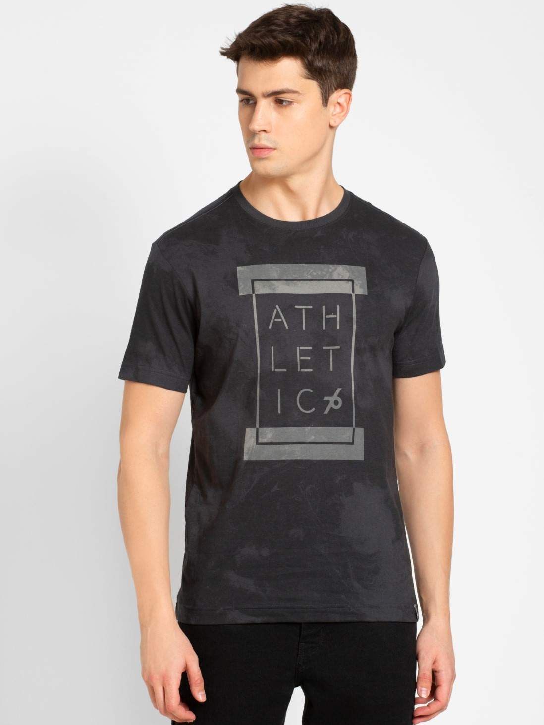 Jockey Graphite Print Sport T-Shirt (S 