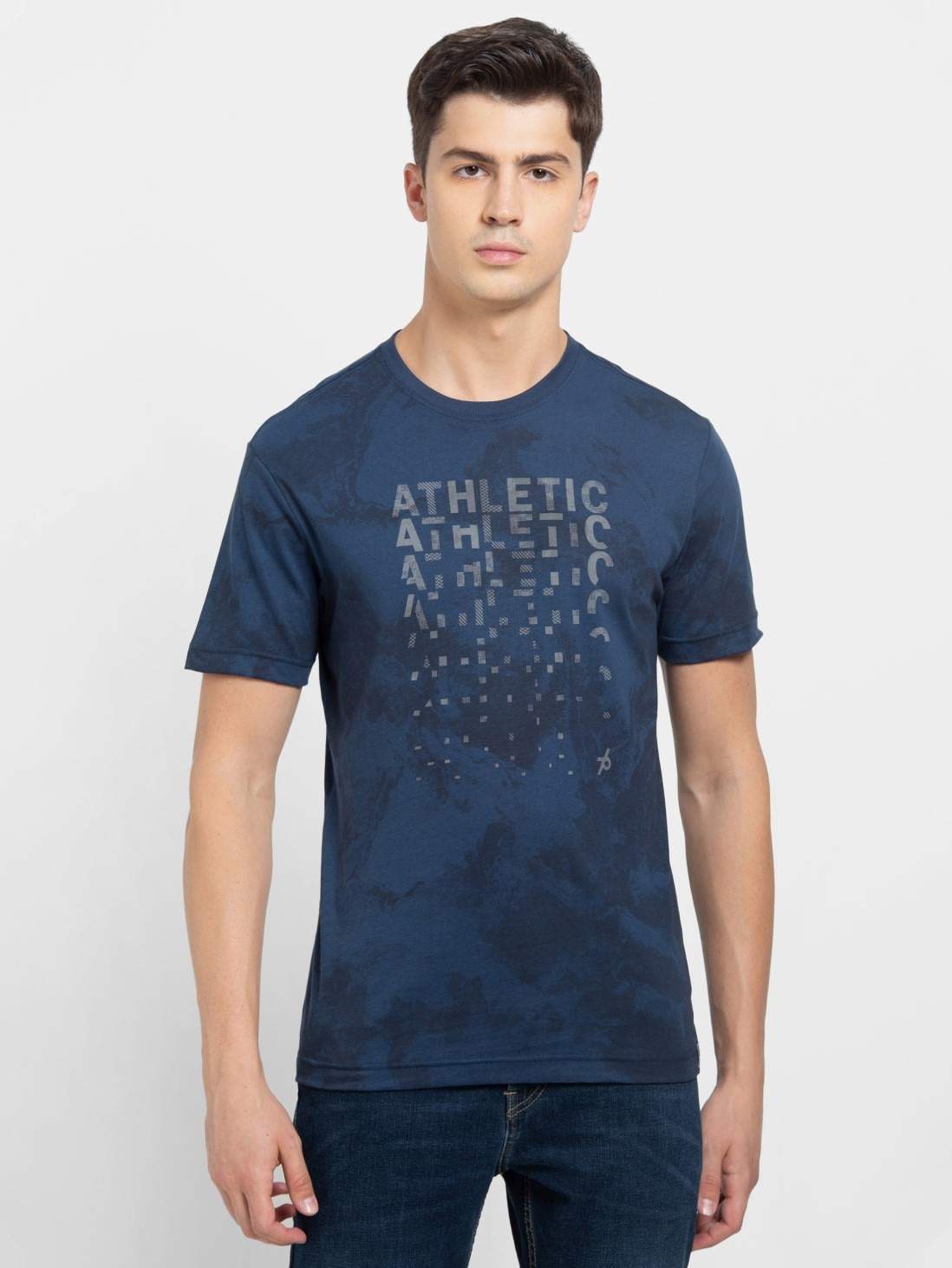 Jockey Insigna Blue Print Sport T-Shirt 