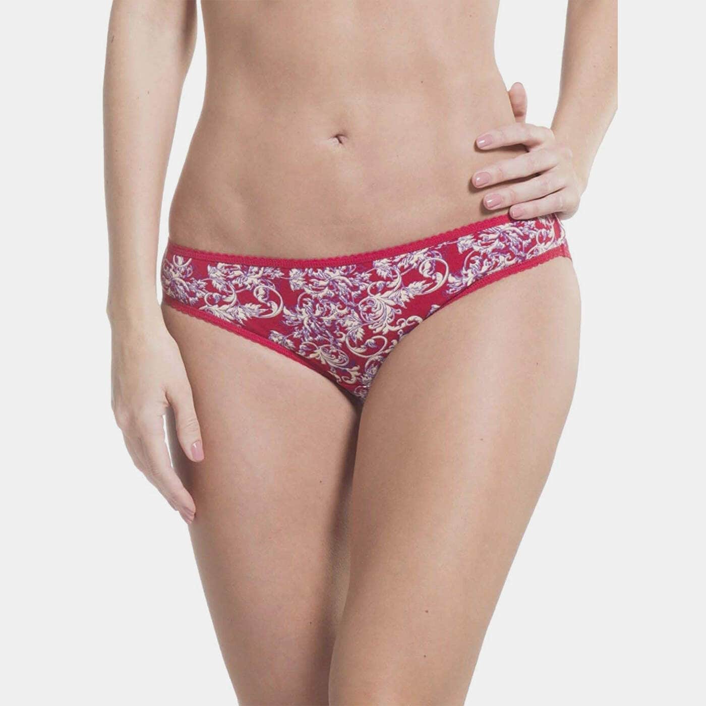 Jockey Womens Bikini Printed Briefs Pack of in Delhi at ₹ 328