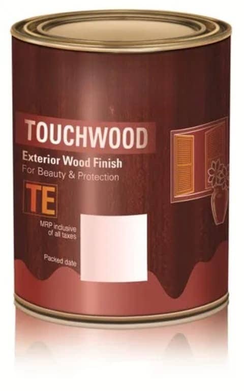 Johar Oil-Based Touchwood Exterior Wood Finish Paint Brown L in