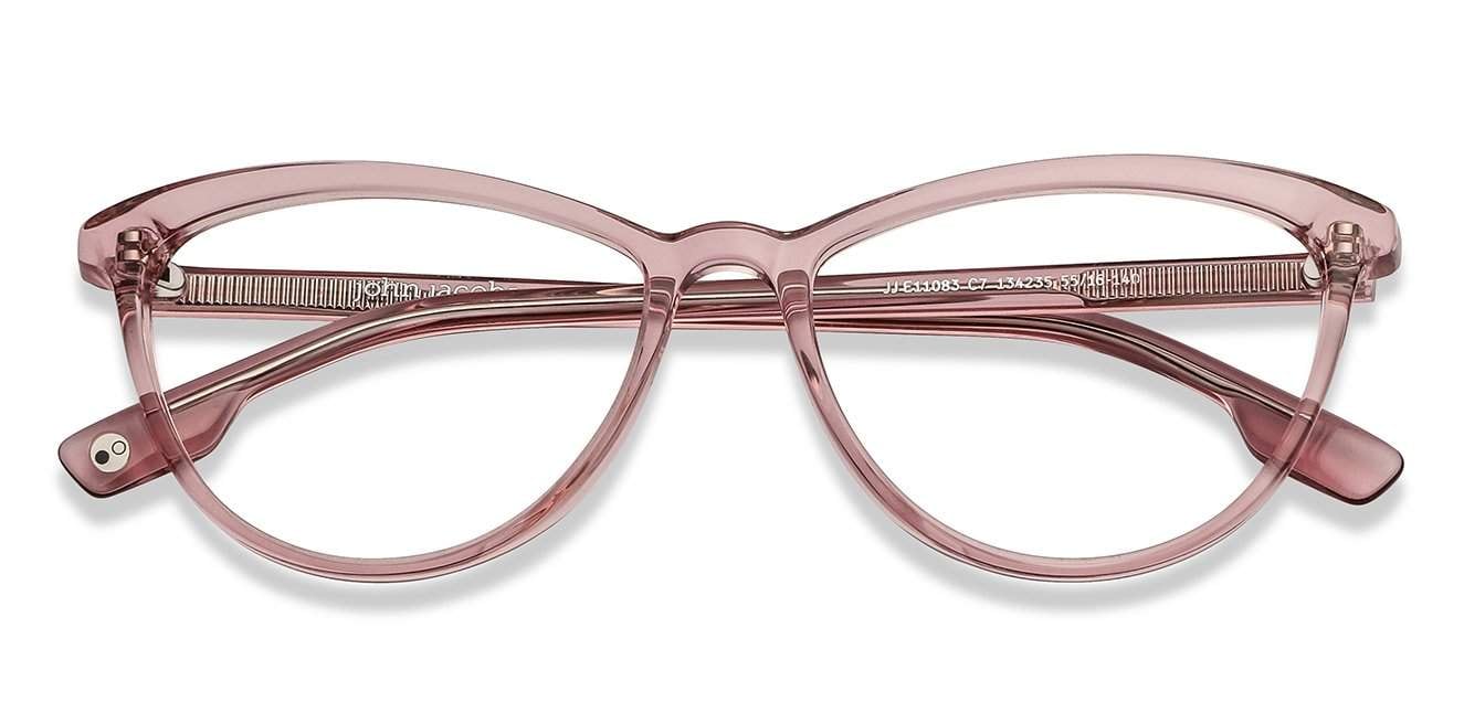 John Jacobs Luna Women Cat Eye Eyeglasses (Pink) in Delhi at