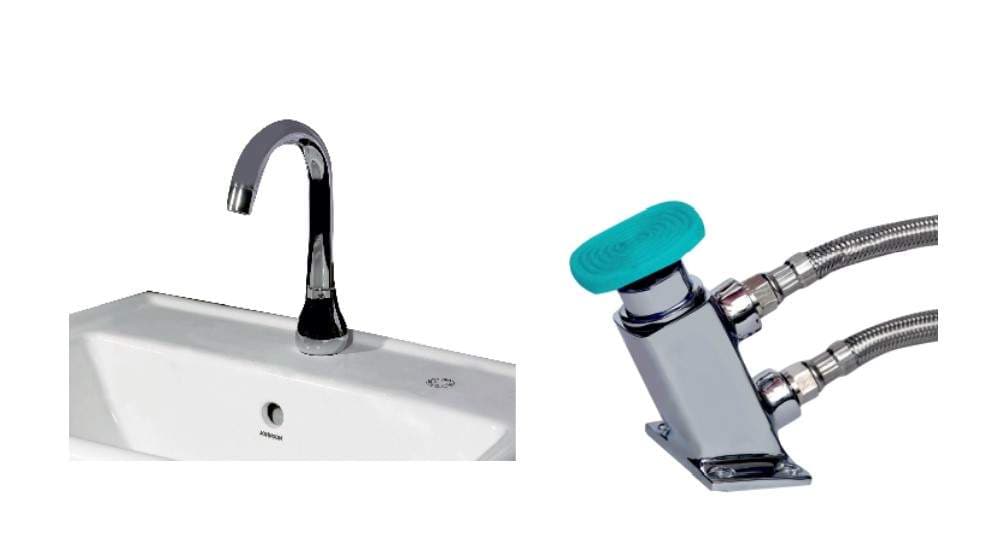 Johnson Push Foot Operated Tap Get Best Price from Manufacturers